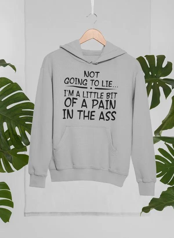 I'm Not Going To Lie Hoodie by Merch