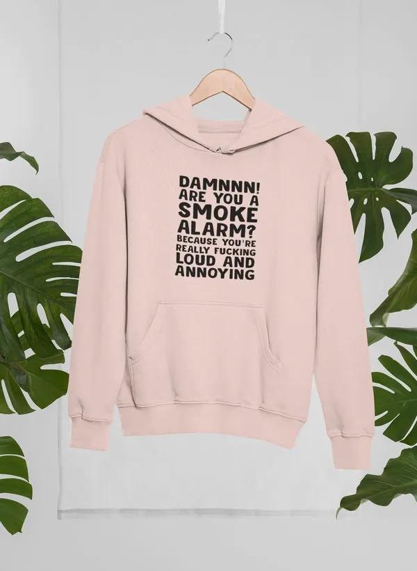 Smoke Alarm Hoodie by Merch