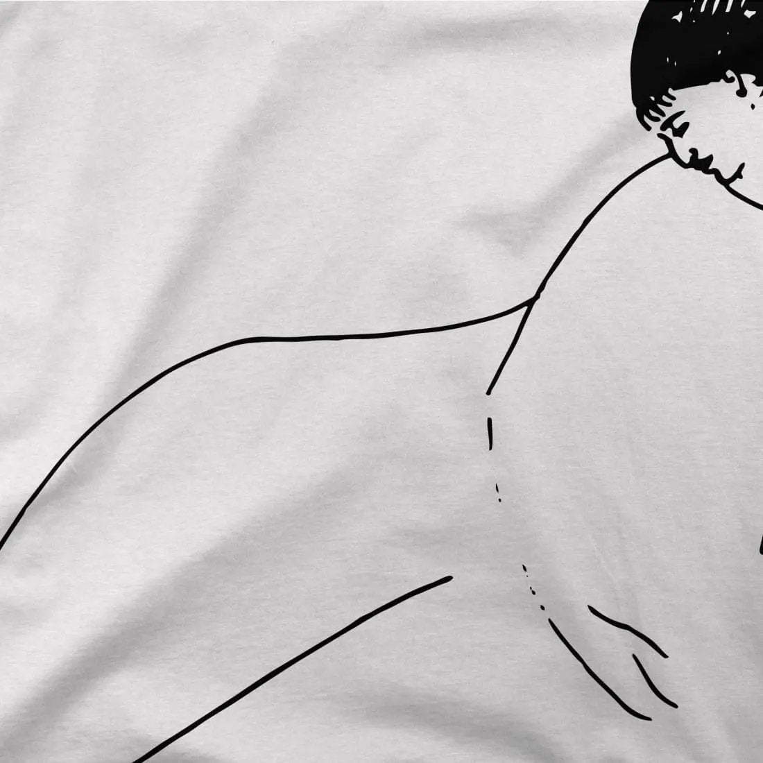 Modigliani Anna Akhmatova Sketch artwork t-shirt by Art-O-Rama Shop