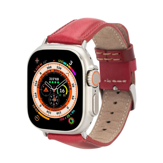Moran Leather Bands for Apple Watch 9, Ultra 2 & SE by TORONATA