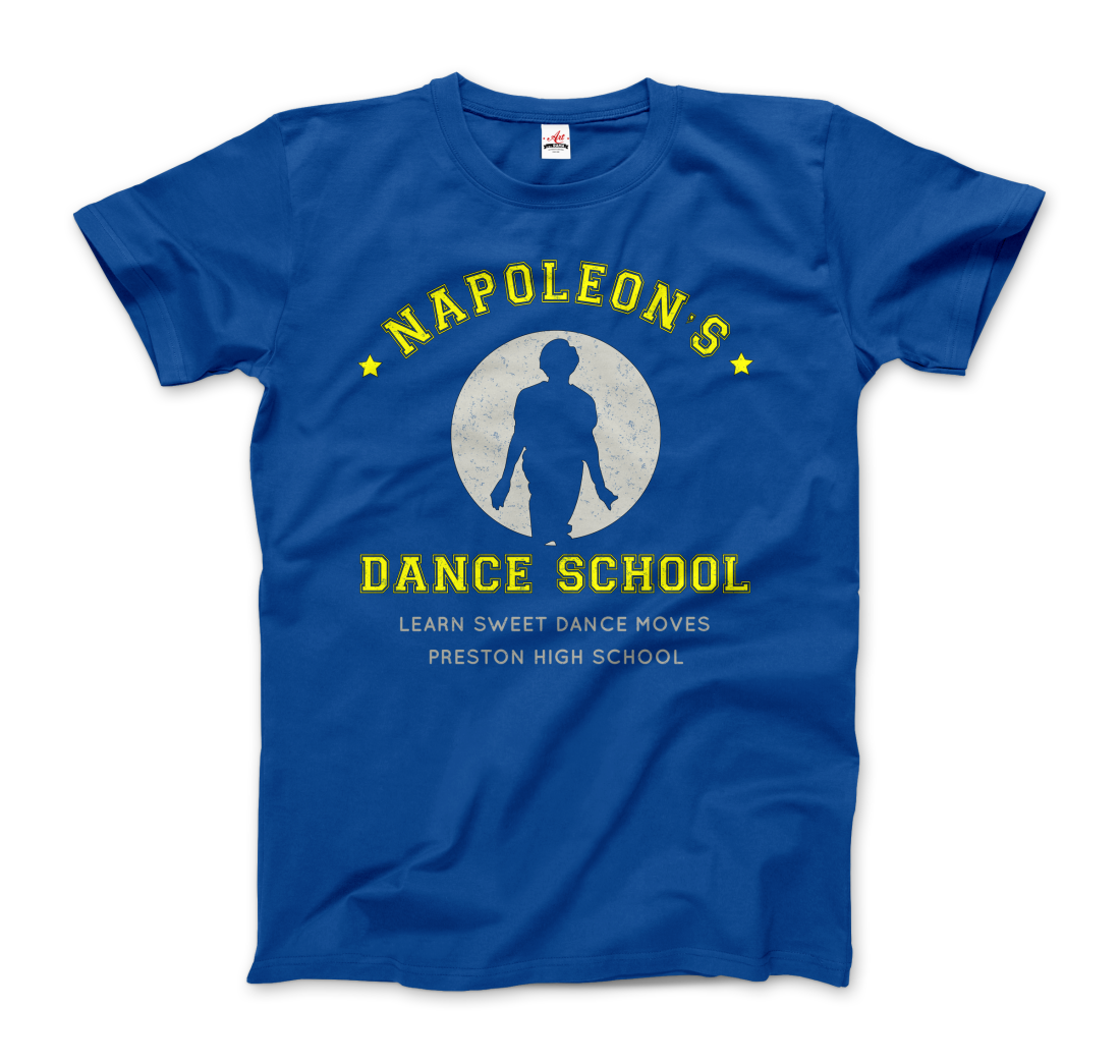 Napoleon Dance School from Napoleon Dinamyte movie t-shirt by Art-O-Rama Shop