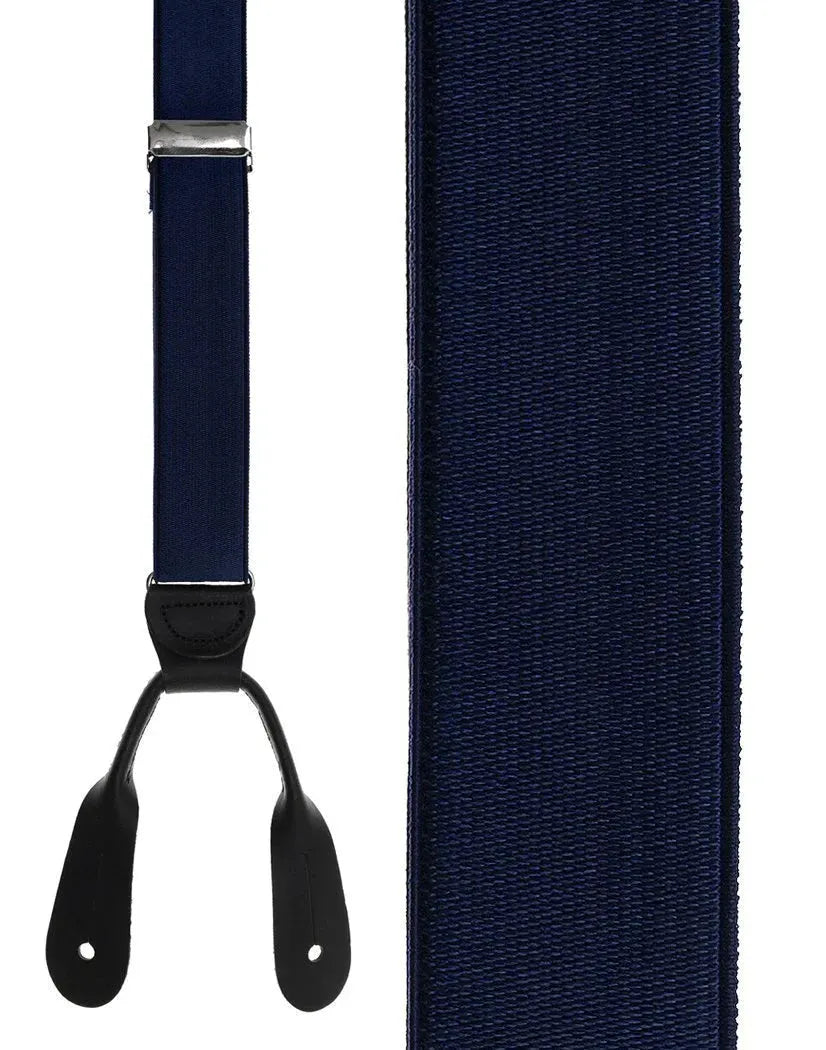 "French Satin" Suspenders 1.125"Width by Tux-USA
