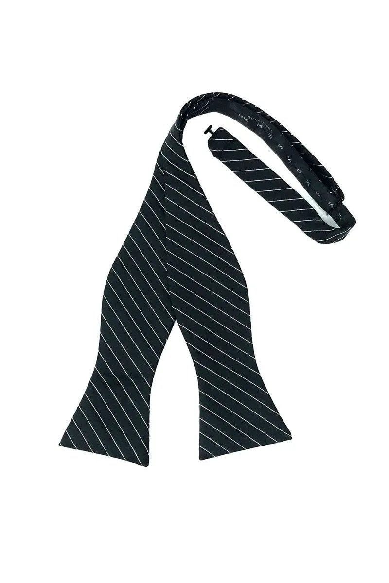 Newton Stripe Bow Tie Self Tie by Tux-USA