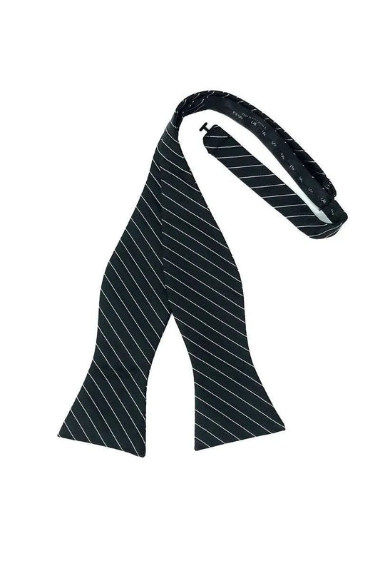 Newton Stripe Bow Tie Self Tie by Tux-USA