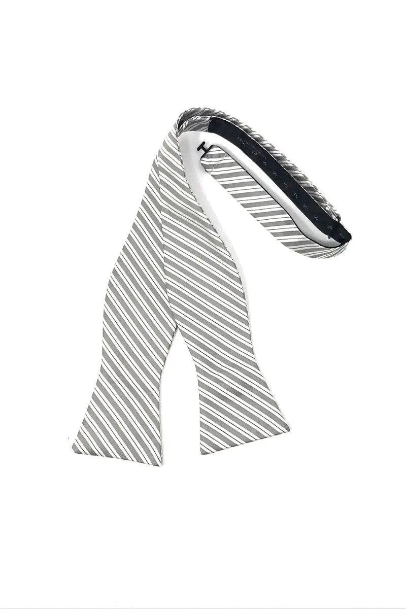 Newton Stripe Bow Tie Self Tie by Tux-USA