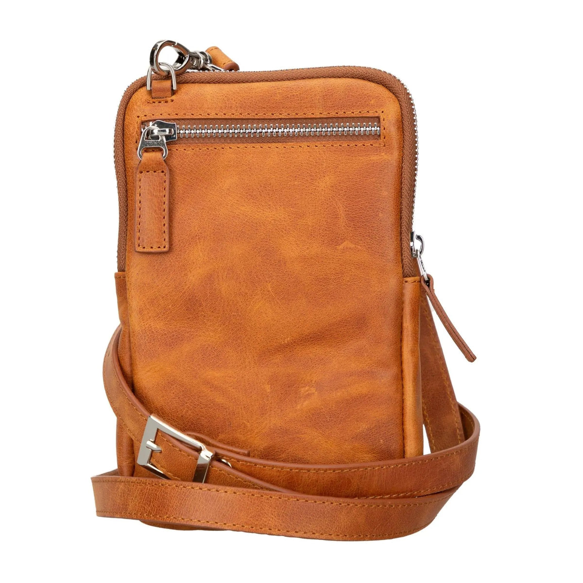 Niagara Leather Crossbody Phone Bag for Men by TORONATA