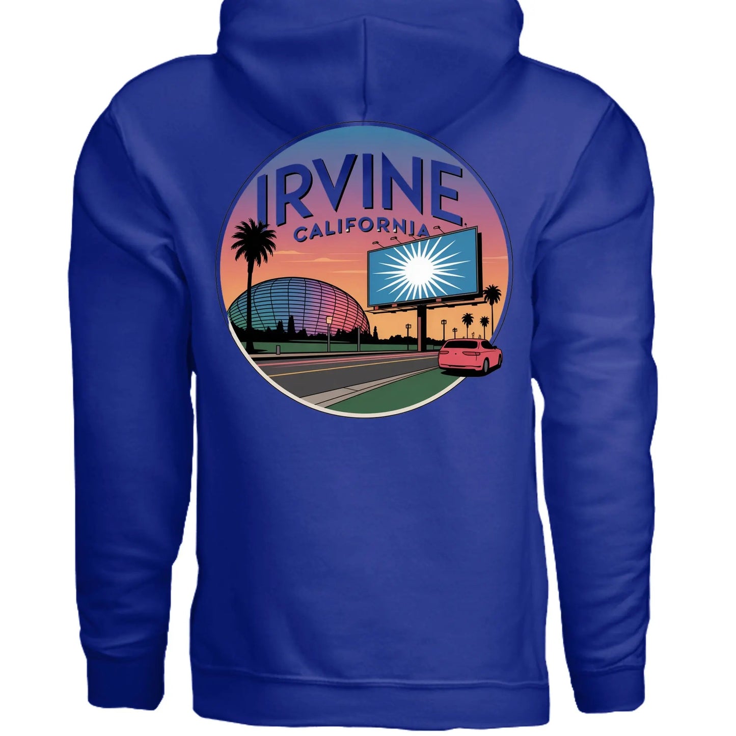 Irvine California Hoodie by Inland Leather Co