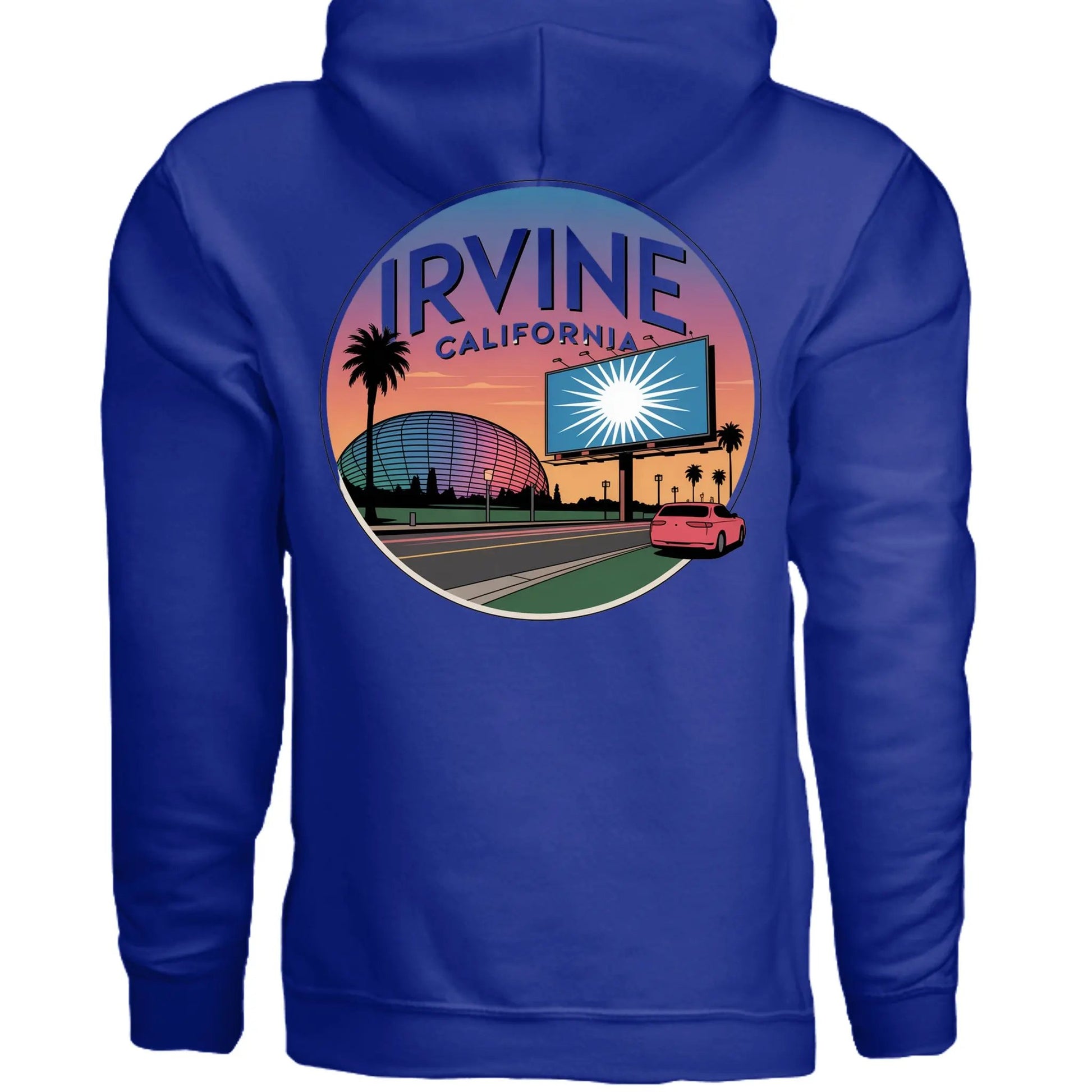 Irvine California Hoodie by Inland Leather Co