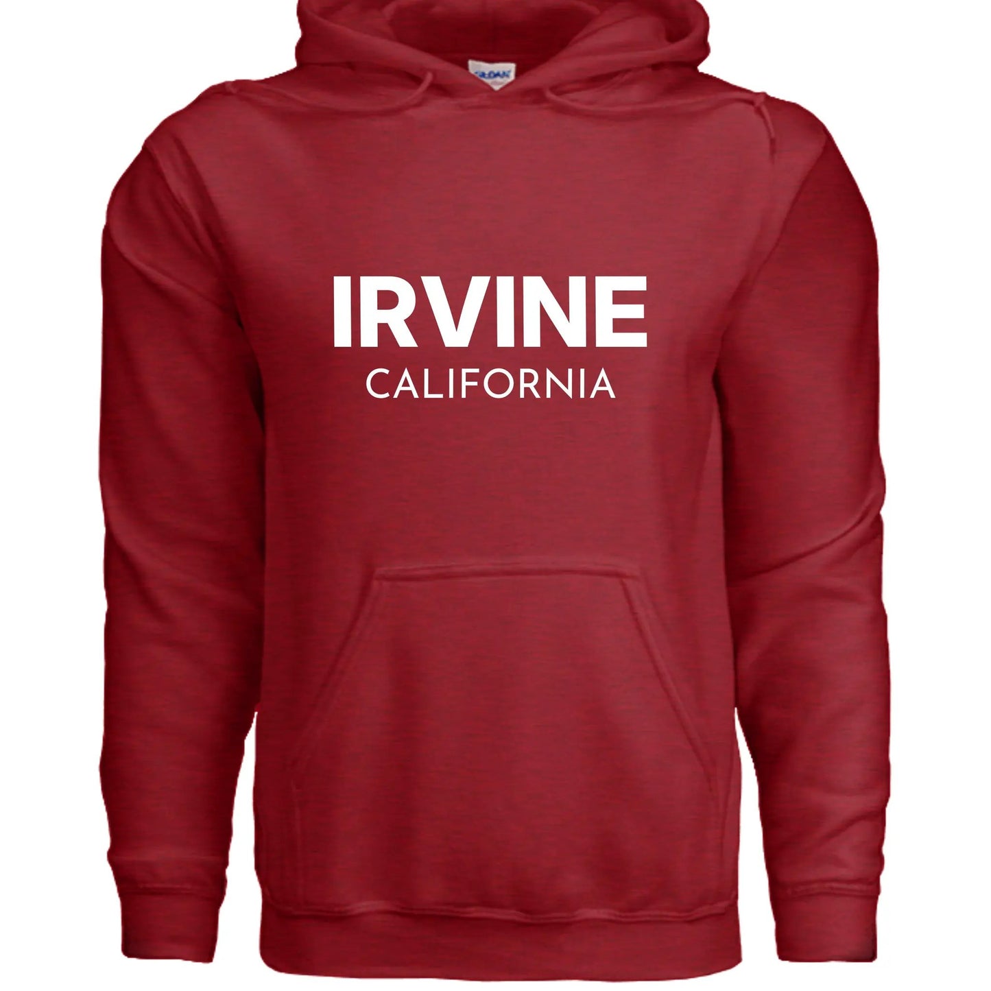 Irvine California Hoodie by Inland Leather Co