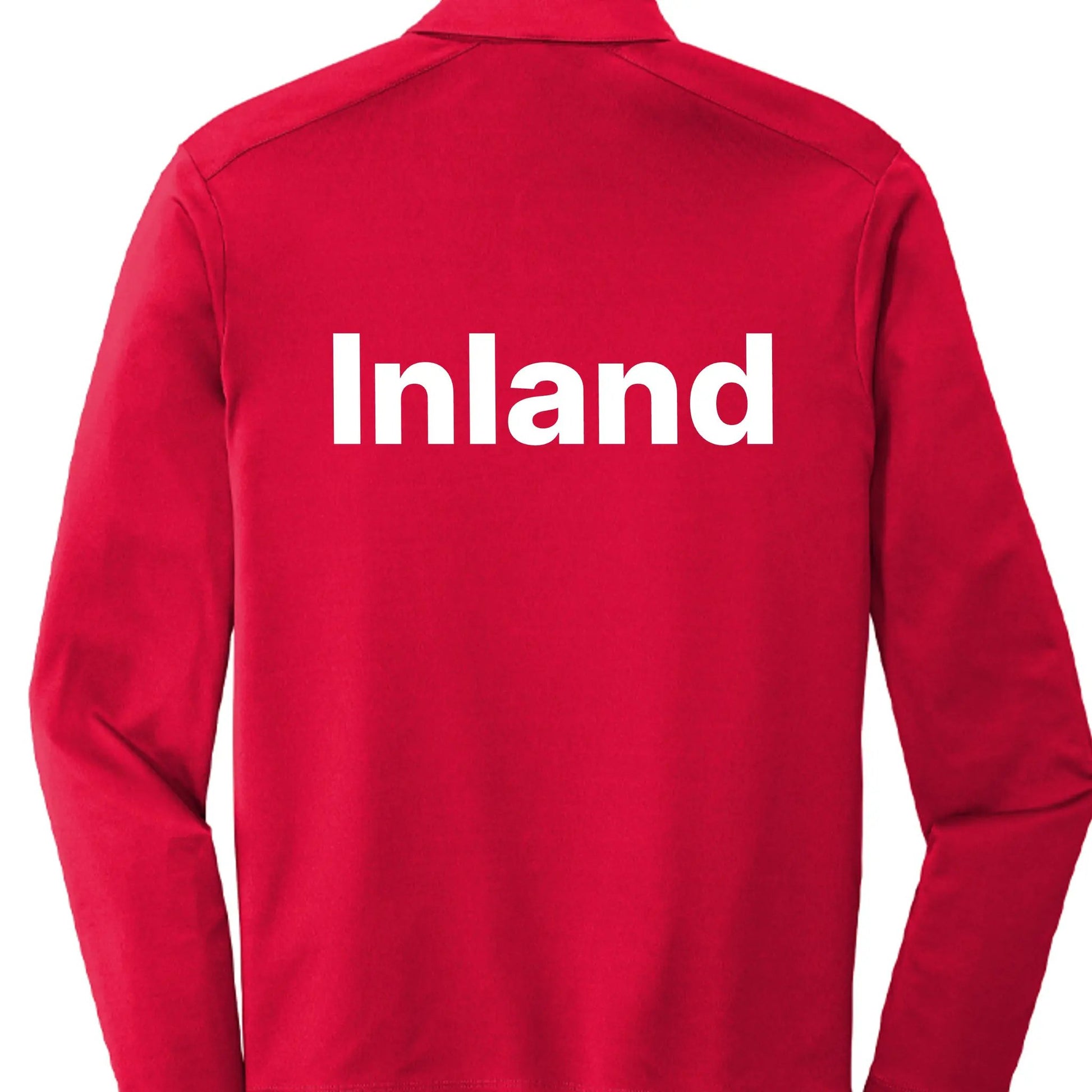 Pro Long Sleeve Polo Memorial Day Mens Shirt by Inland Leather Co