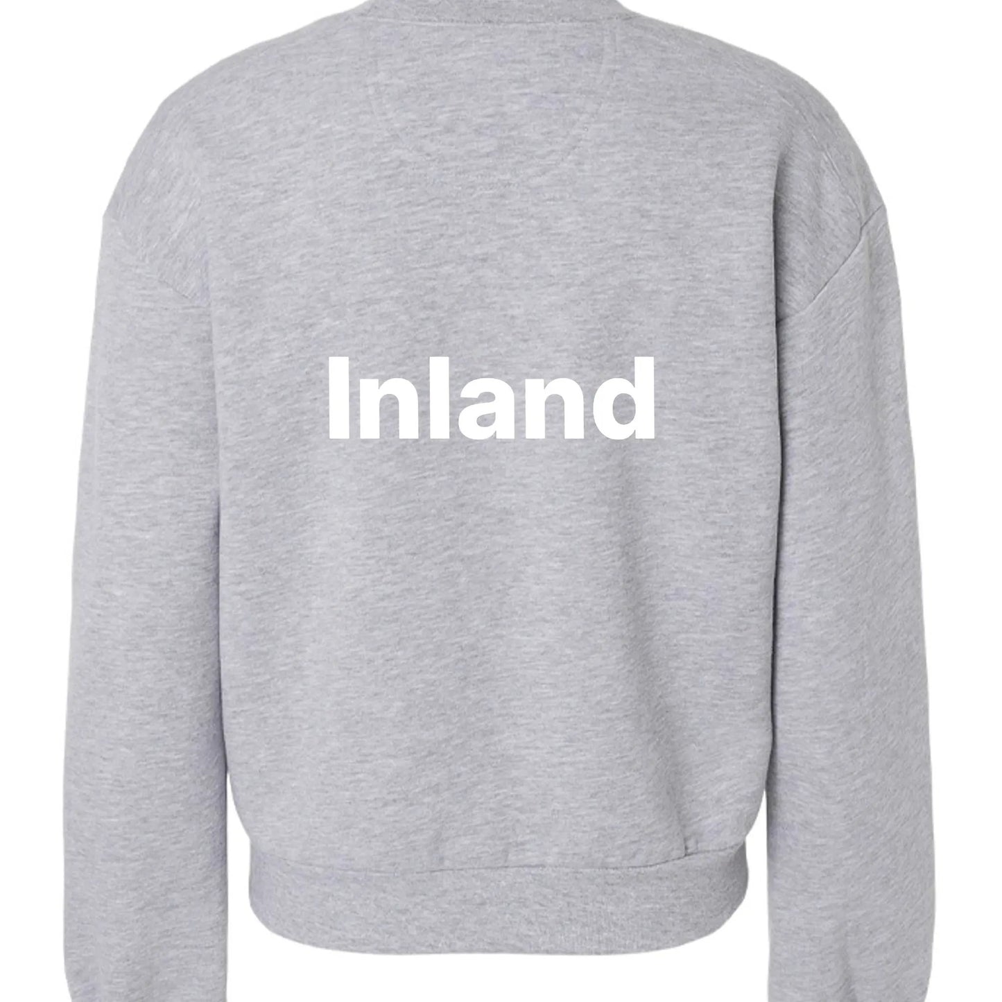 American Apparel Ladies' ReFlex Fleece Crewneck Sweatshirt by Inland Leather Co