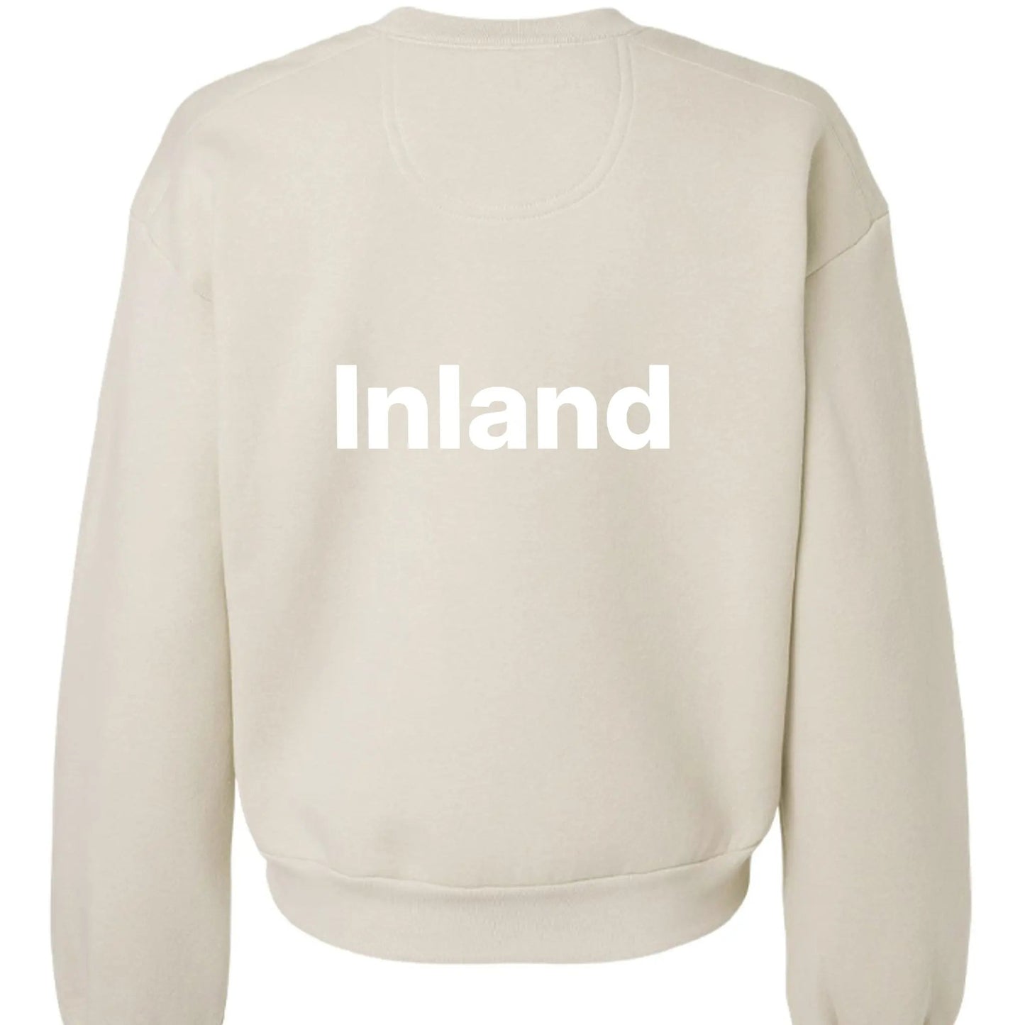 American Apparel Ladies' ReFlex Fleece Crewneck Sweatshirt by Inland Leather Co