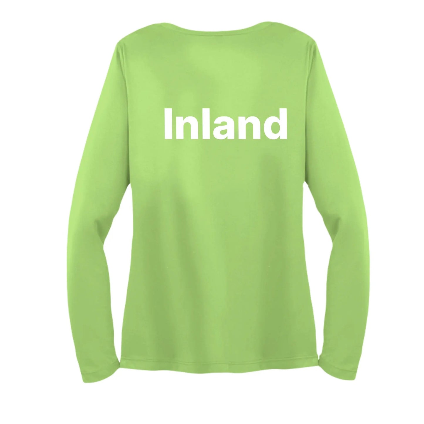 Womens Long Sleeve V-Neck Tee - Memorial Day by Inland Leather Co