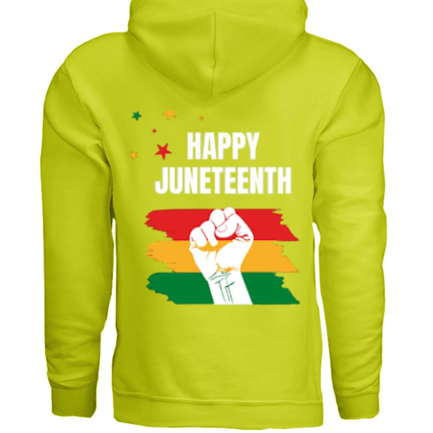 Hooded Sweatshirt For Mens Juneteenth - Freedom Day by Inland Leather Co