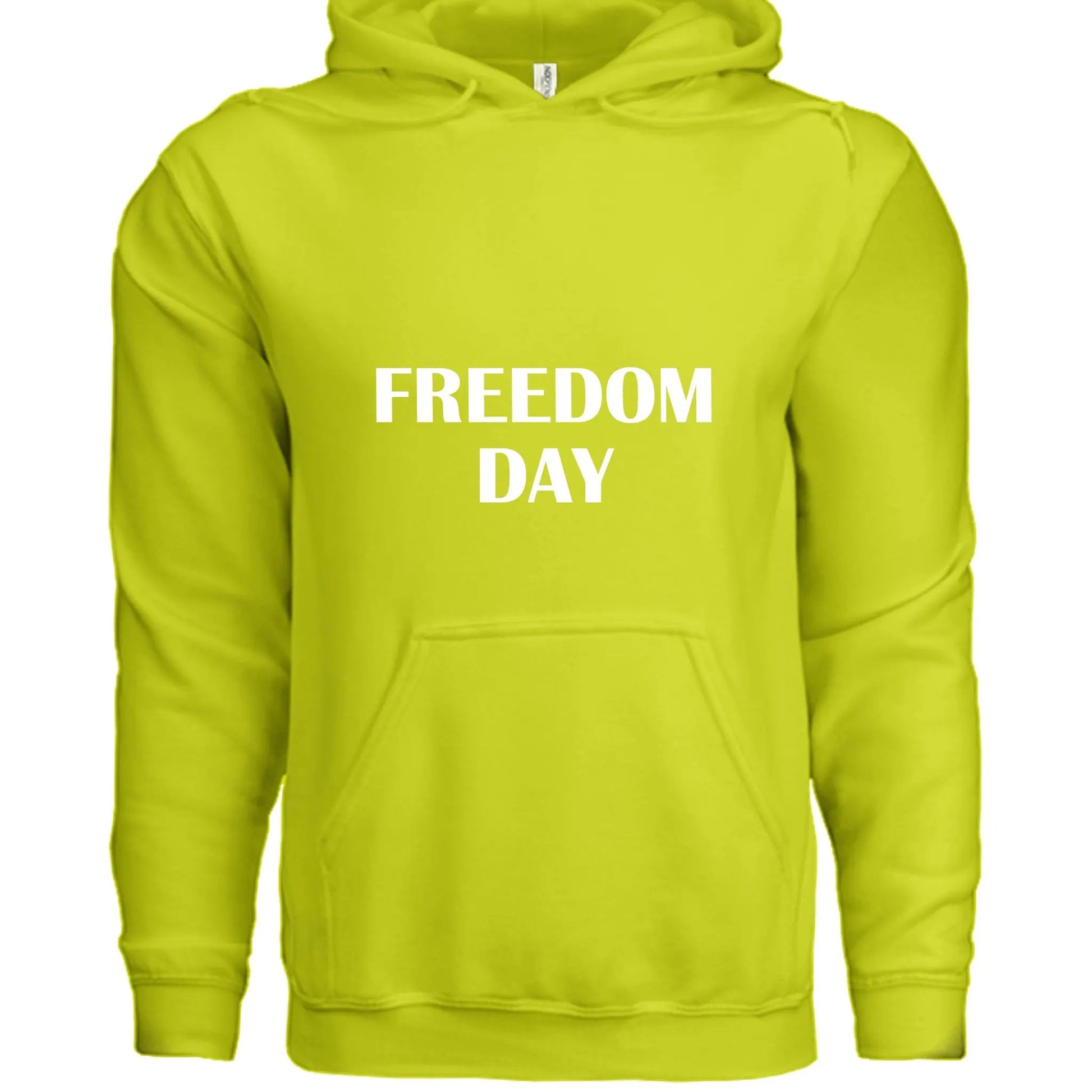 Hooded Sweatshirt For Mens Juneteenth - Freedom Day by Inland Leather Co