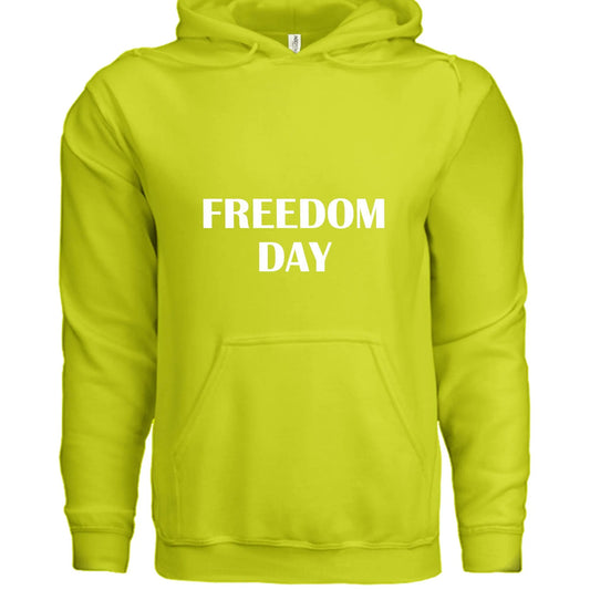 Hooded Sweatshirt For Mens Juneteenth - Freedom Day by Inland Leather Co