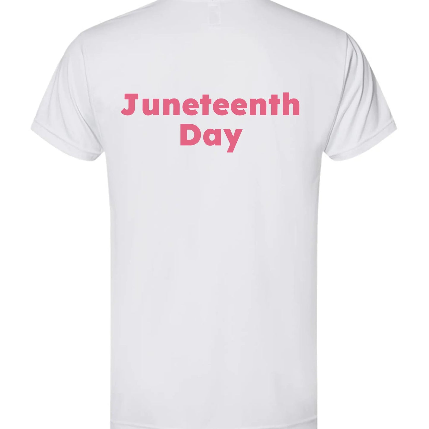 Polyester Performance T-Shirt For Mens Juneteenth 19 Day Special by Inland Leather Co