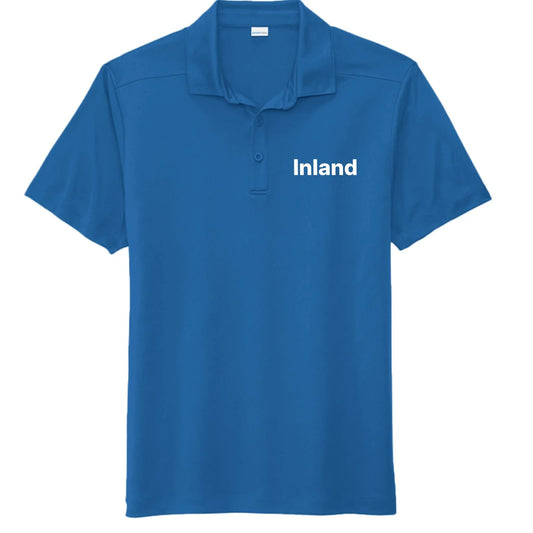 Polyester Performance Polo Shirt For Mens - Juneteenth Day by Inland Leather Co