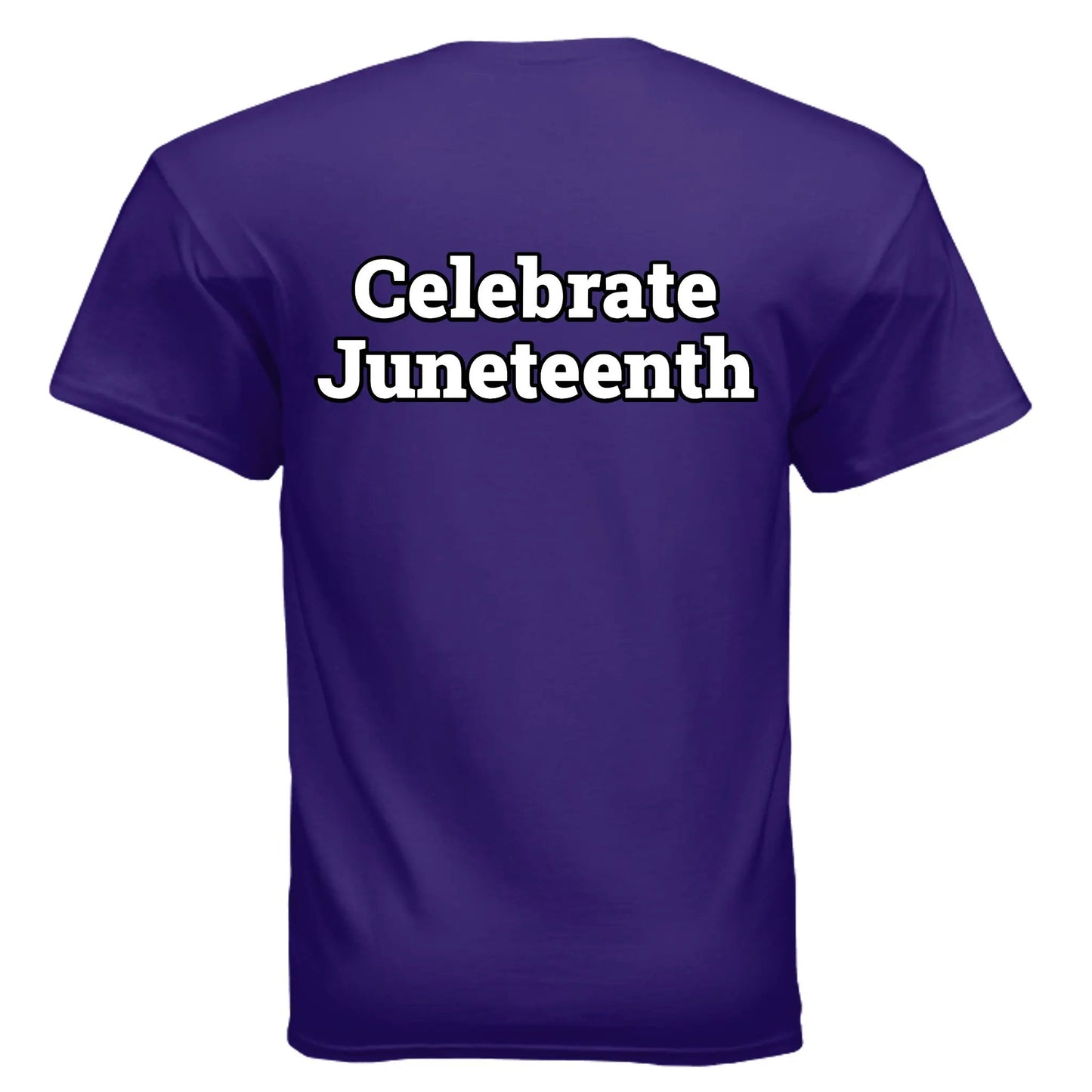 Mens Gildan G200 Adult Ultra Cotton T-Shirt Celebrate Juneteenth by Inland Leather Co