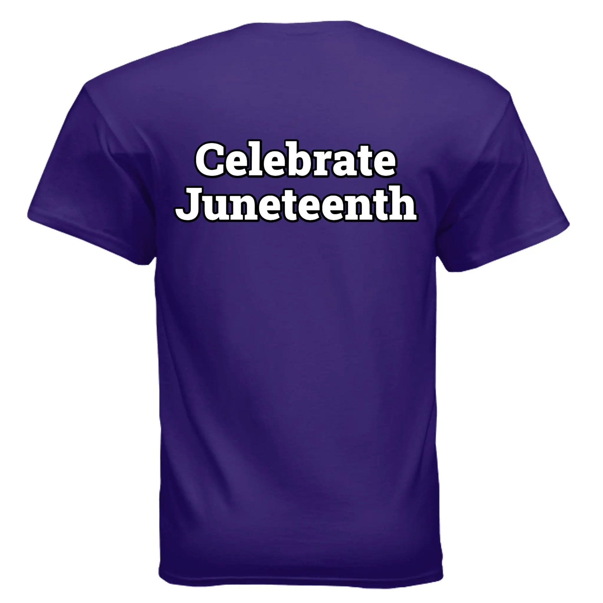 Mens Gildan G200 Adult Ultra Cotton T-Shirt Celebrate Juneteenth by Inland Leather Co