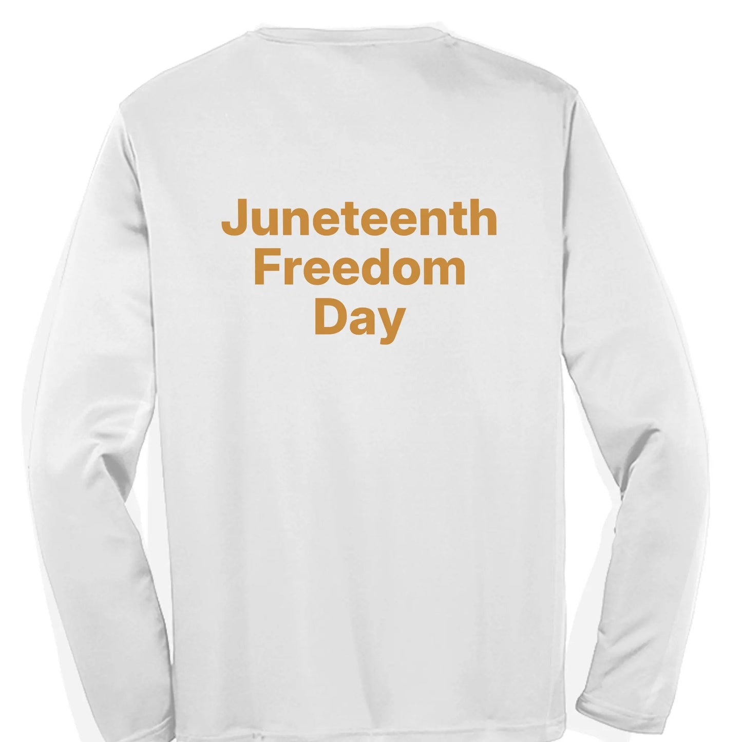 Mens Long Sleeve Tee ST420LS Juneteenth Day Special by Inland Leather Co