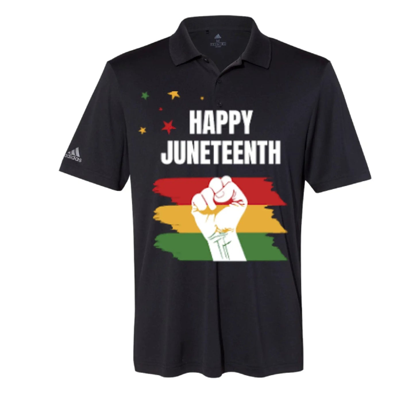 Adidas A230 Performance Sport Shirt For Mens Juneteenth Day by Inland Leather Co