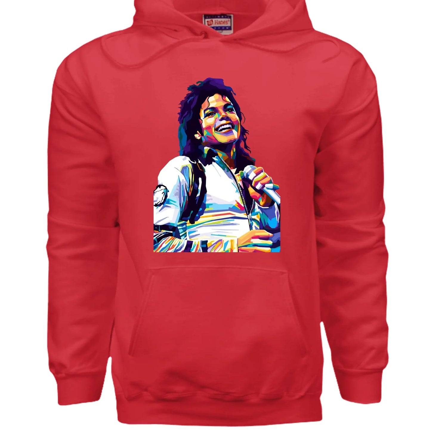 F170 Fleece Short Sleeve Pullover Hood Michael Jackson by Inland Leather Co