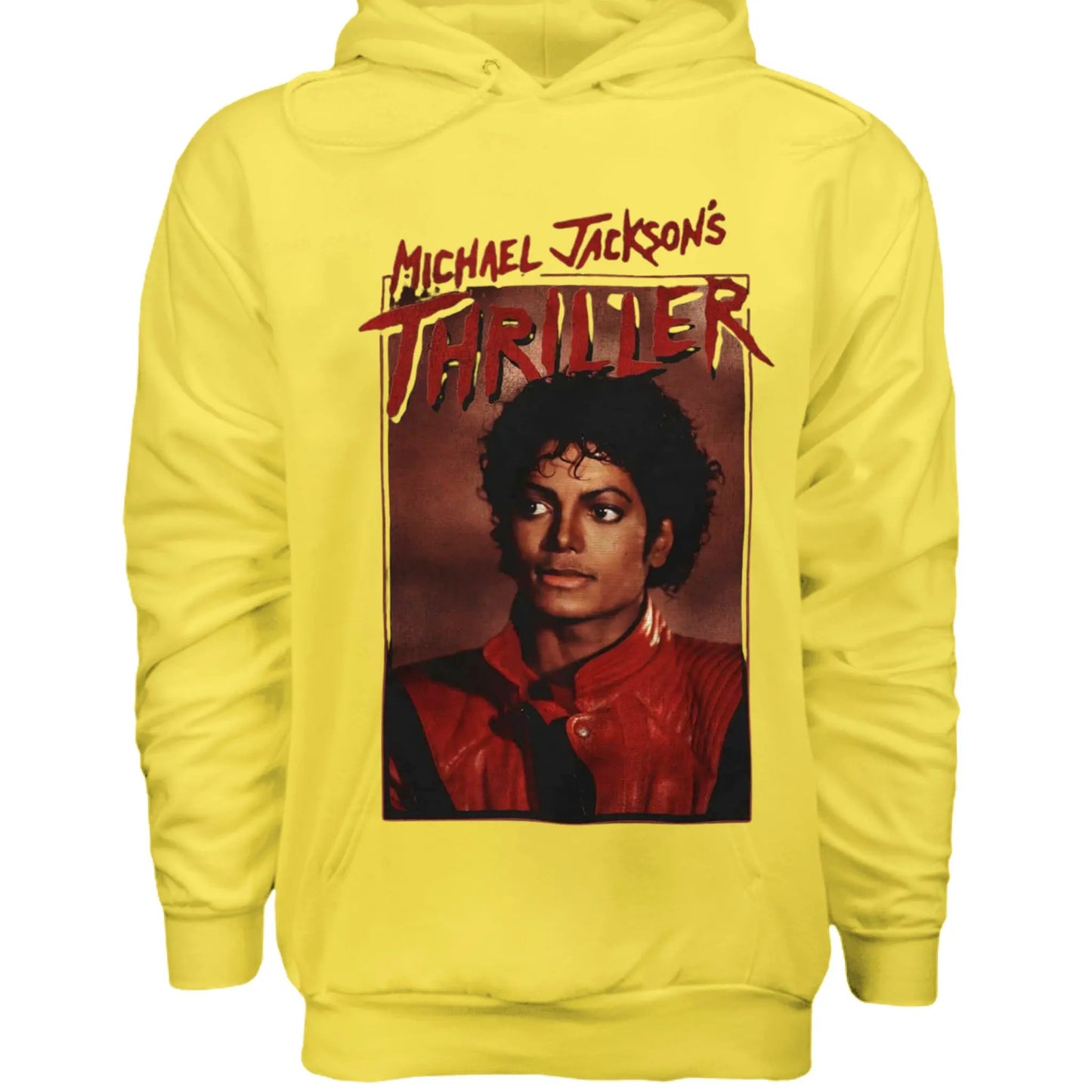 Hanes P170 Pullover Hood Michael Jackson Print For Mens by Inland Leather Co