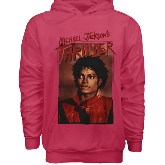 Hanes P170 Pullover Hood Michael Jackson Print For Mens by Inland Leather Co