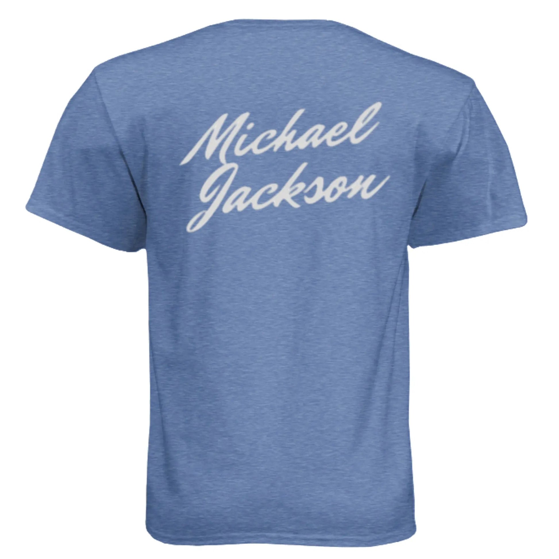 6010 Men's Triblend Crew Michael Jackson Printed Shirt by Inland Leather Co