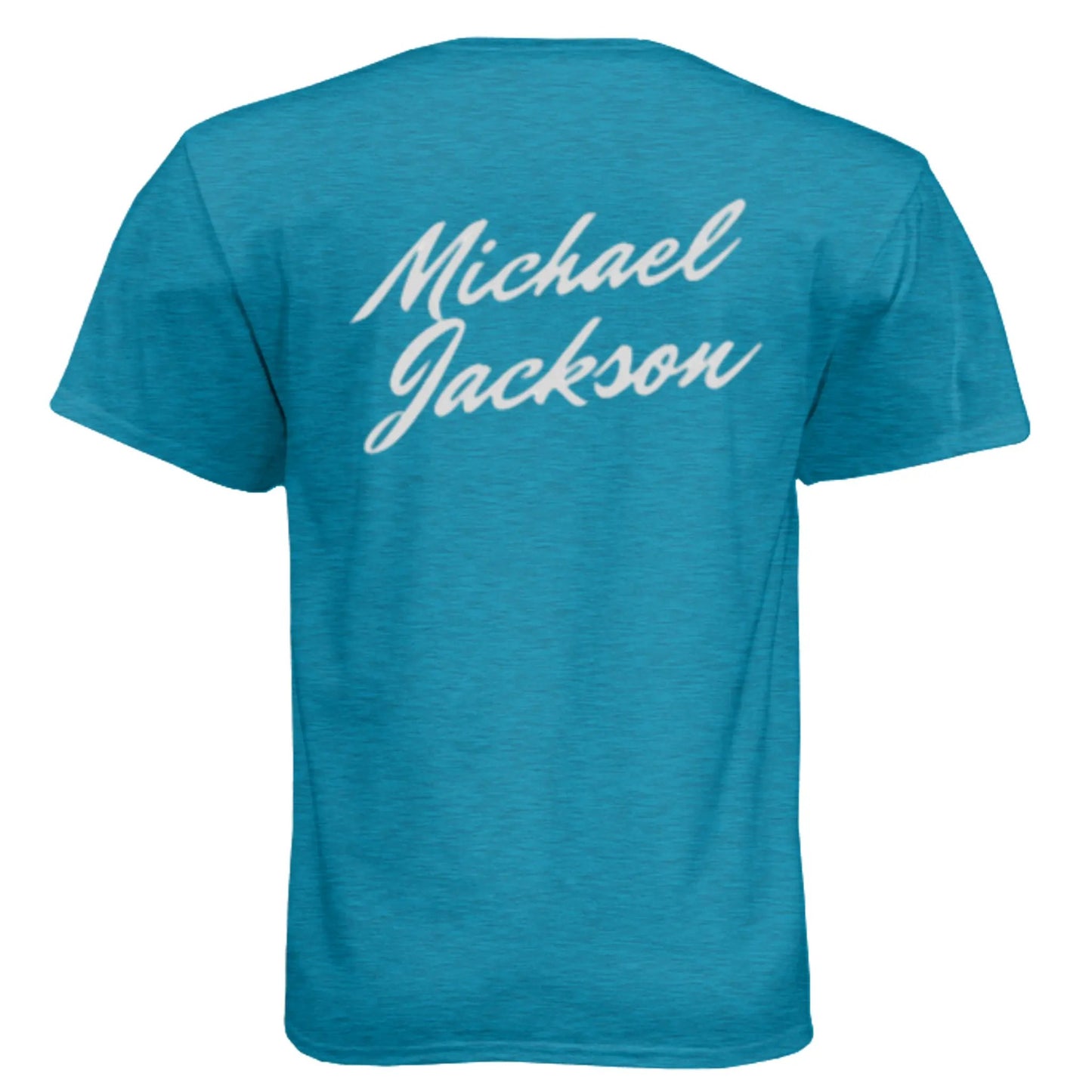 6010 Men's Triblend Crew Michael Jackson Printed Shirt by Inland Leather Co