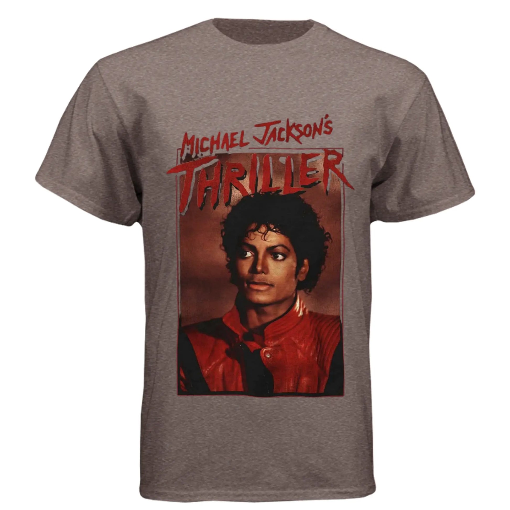 6010 Men's Triblend Crew Michael Jackson Printed Shirt by Inland Leather Co