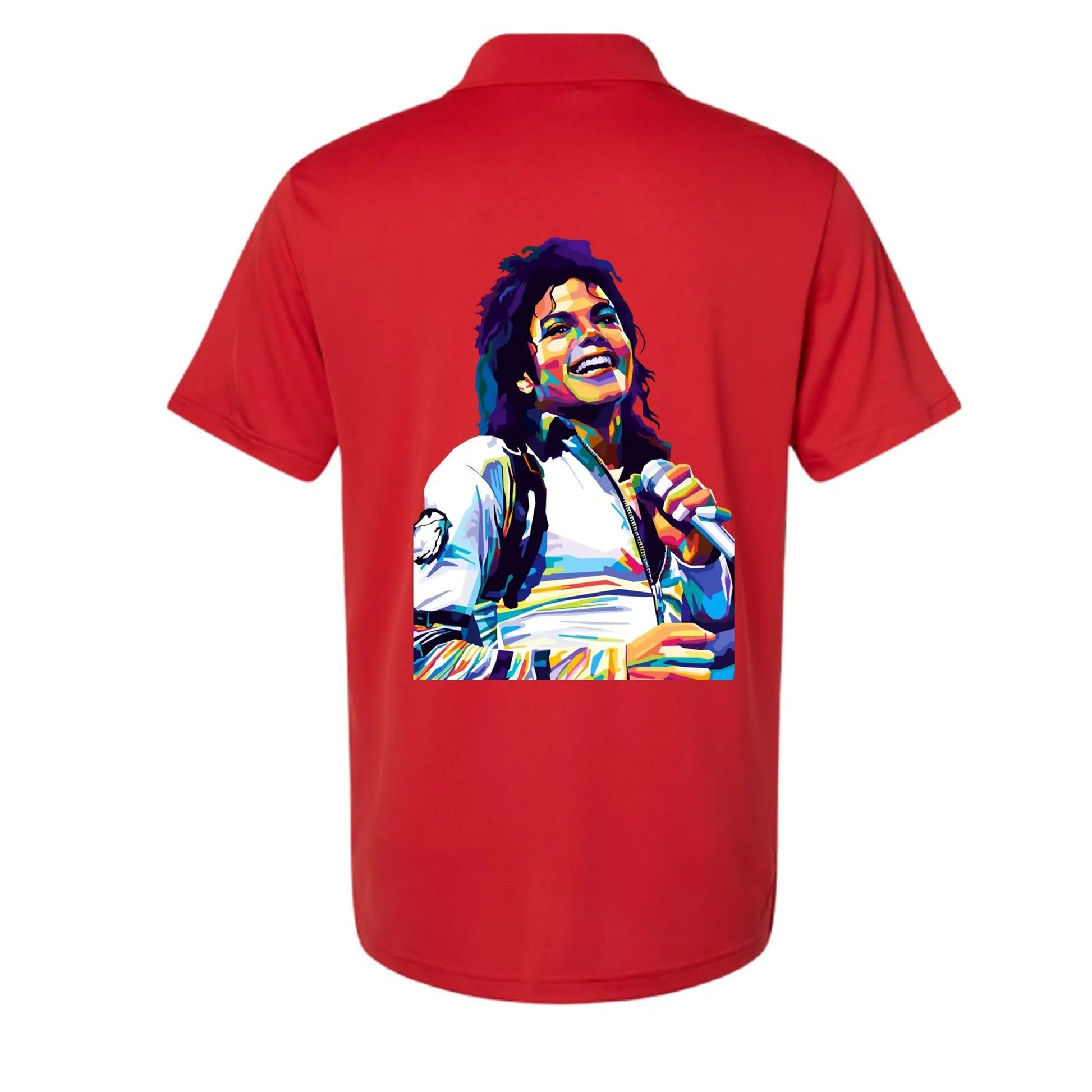 A230 Performance Sport Shirt Michael Jackson Printed Shirt by Inland Leather Co