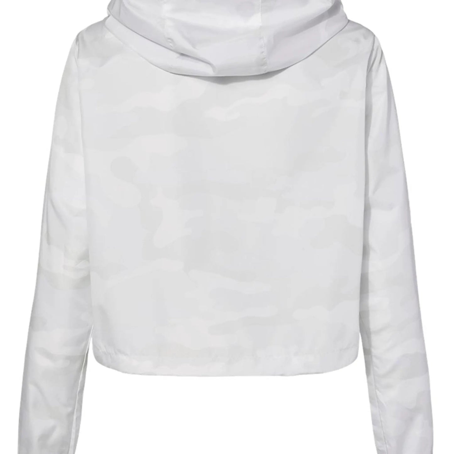 EXP64CRP Women's Pullover Crop Windbreaker Christiano Ronaldo by Inland Leather Co
