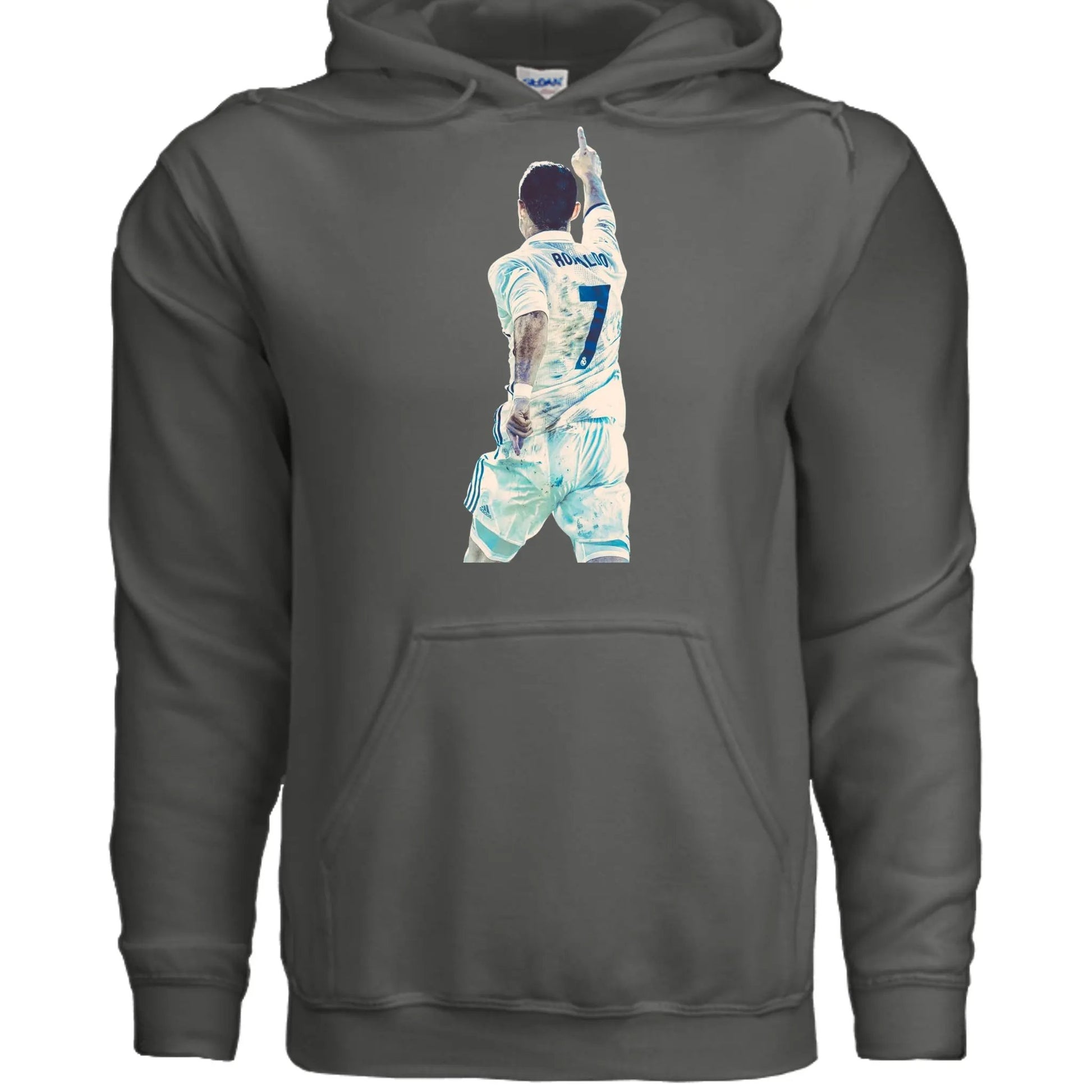 Gildan SF500 Pullover Hooded SweatshirtChristiano Ronaldo 9 by Inland Leather Co