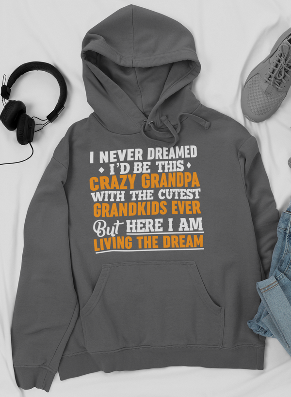 I Never Dreamed I'D Be This Crazy Grandpa Hoodie by Merch