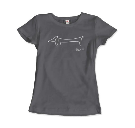 Pablo Picasso Dachshund Dog (Lump) artwork t-shirt by Art-O-Rama Shop