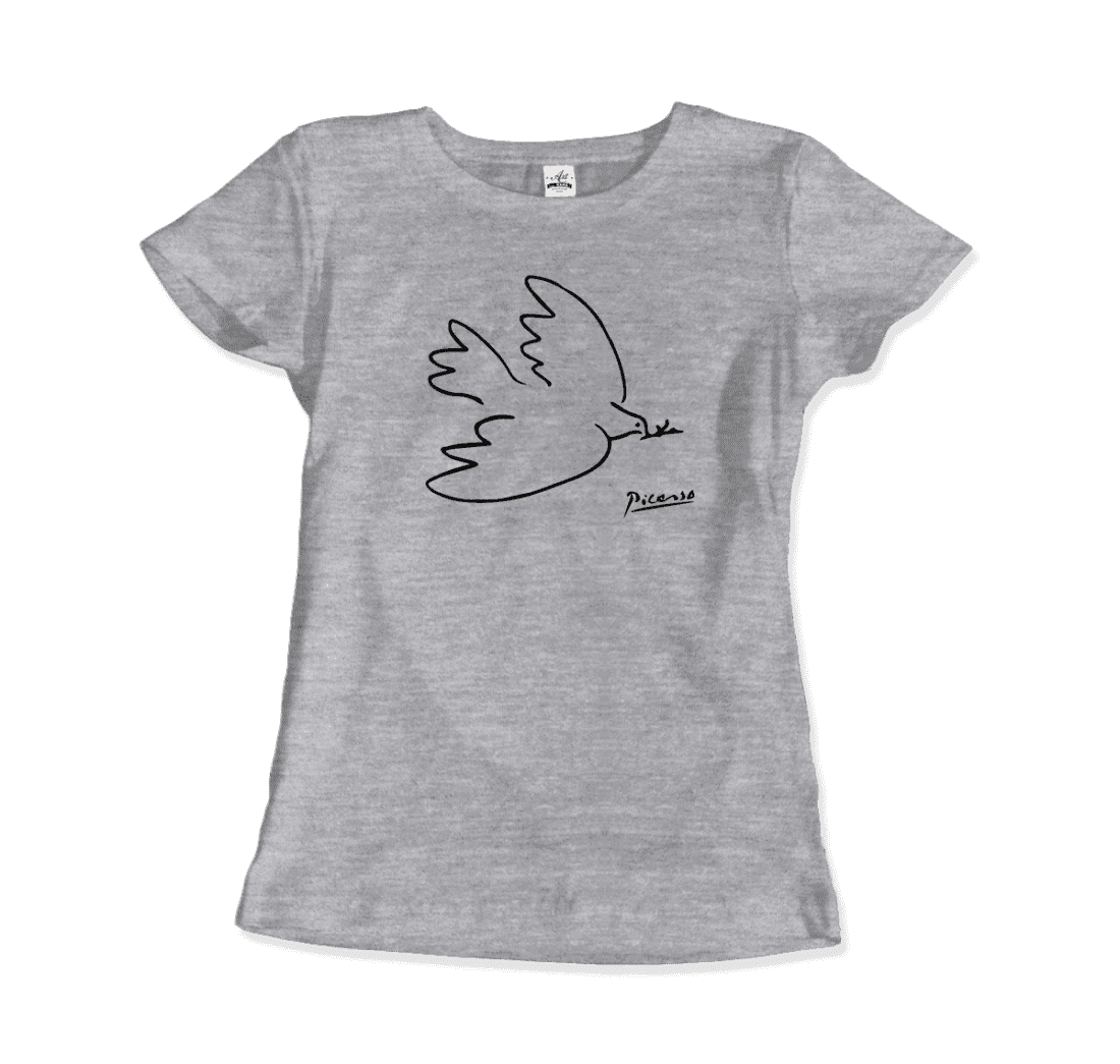 Pablo Picasso Dove of Peace 1949 artwork t-shirt by Art-O-Rama Shop
