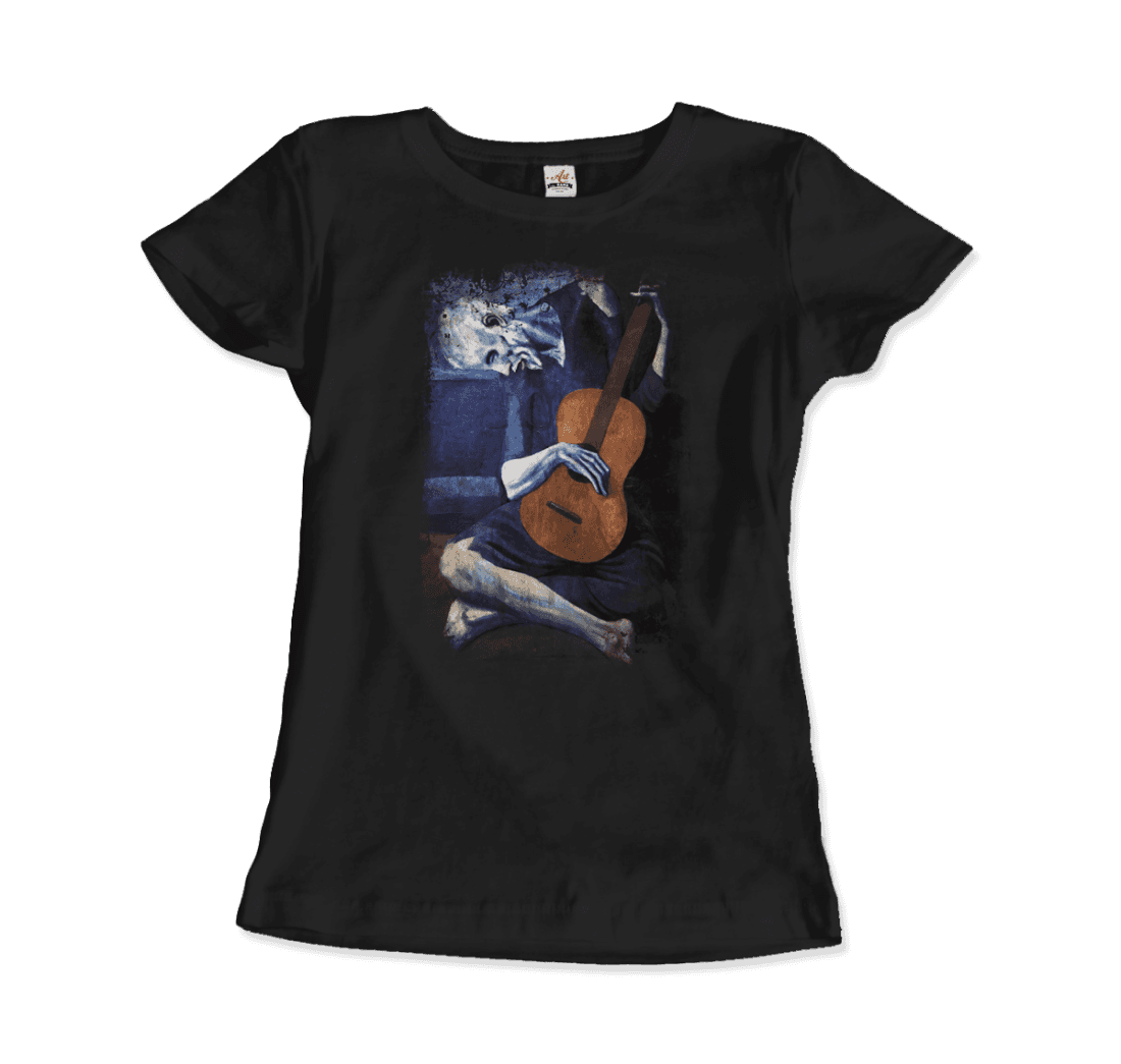 Pablo Picasso the Old Guitarist artwork t-shirt by Art-O-Rama Shop