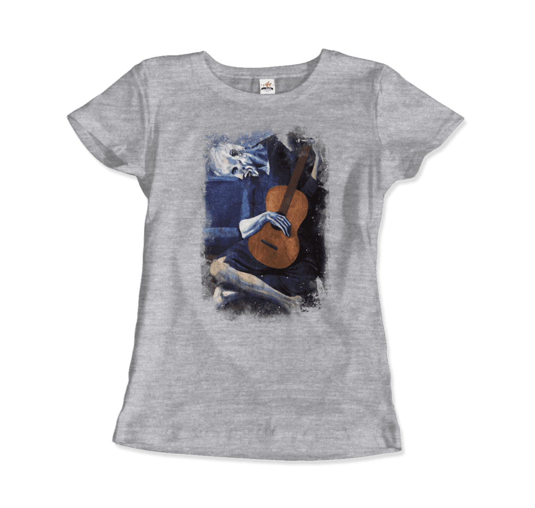 Pablo Picasso the Old Guitarist artwork t-shirt by Art-O-Rama Shop