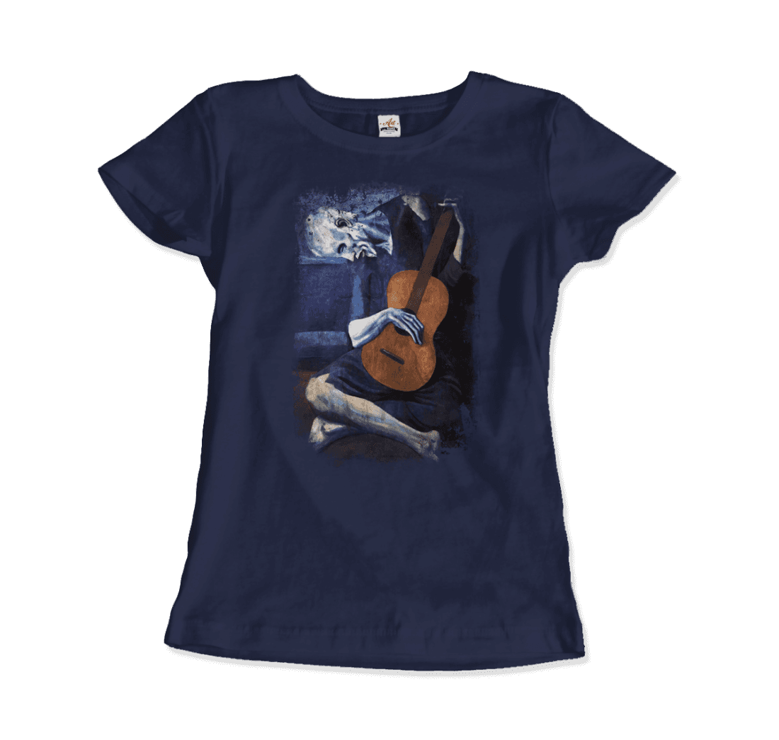 Pablo Picasso the Old Guitarist artwork t-shirt by Art-O-Rama Shop
