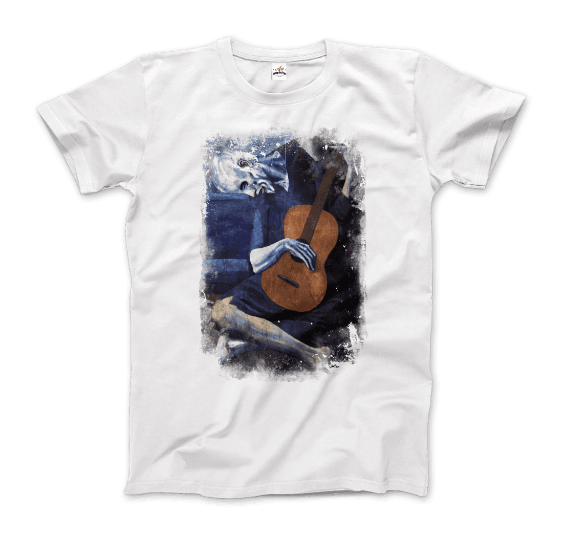 Pablo Picasso the Old Guitarist artwork t-shirt by Art-O-Rama Shop