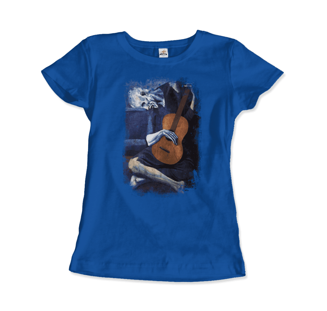 Pablo Picasso the Old Guitarist artwork t-shirt by Art-O-Rama Shop