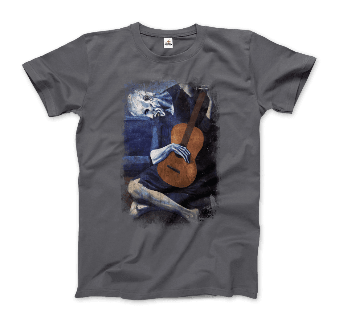 Pablo Picasso the Old Guitarist artwork t-shirt by Art-O-Rama Shop