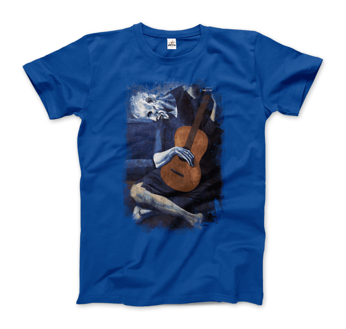 Pablo Picasso the Old Guitarist artwork t-shirt by Art-O-Rama Shop