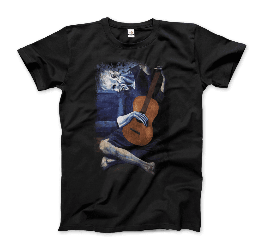 Pablo Picasso the Old Guitarist artwork t-shirt by Art-O-Rama Shop