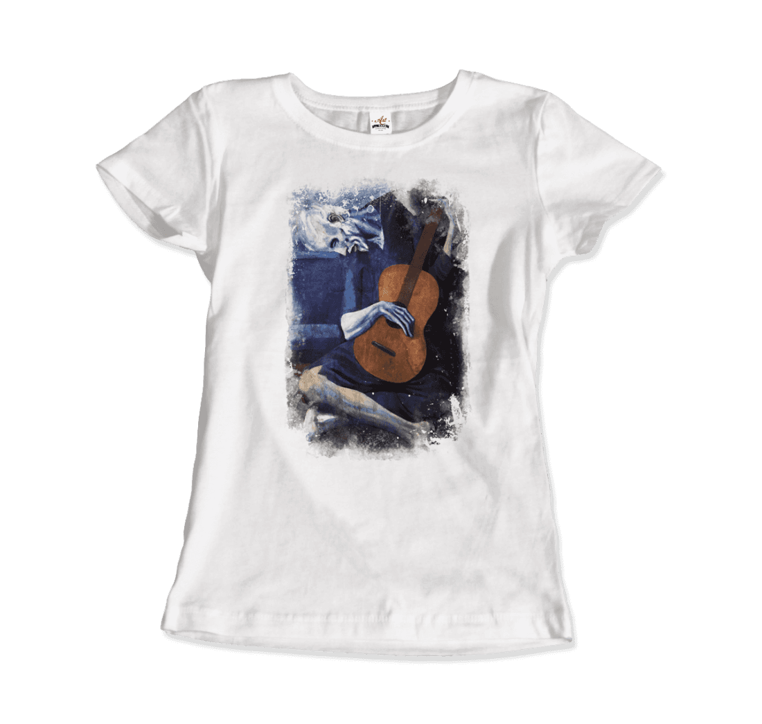 Pablo Picasso the Old Guitarist artwork t-shirt by Art-O-Rama Shop