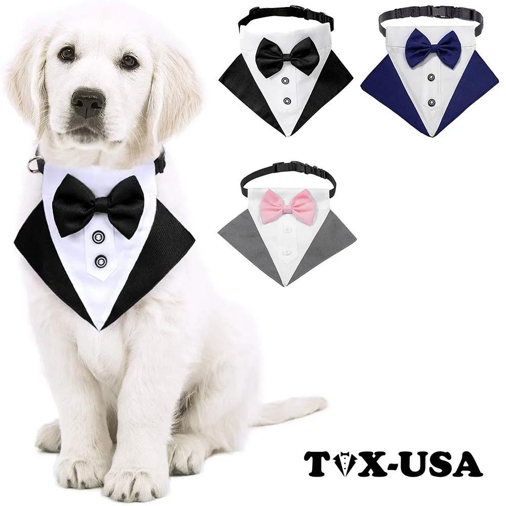 Pets Dog-Cat Tuxedos Collar Scarf by Tux-USA
