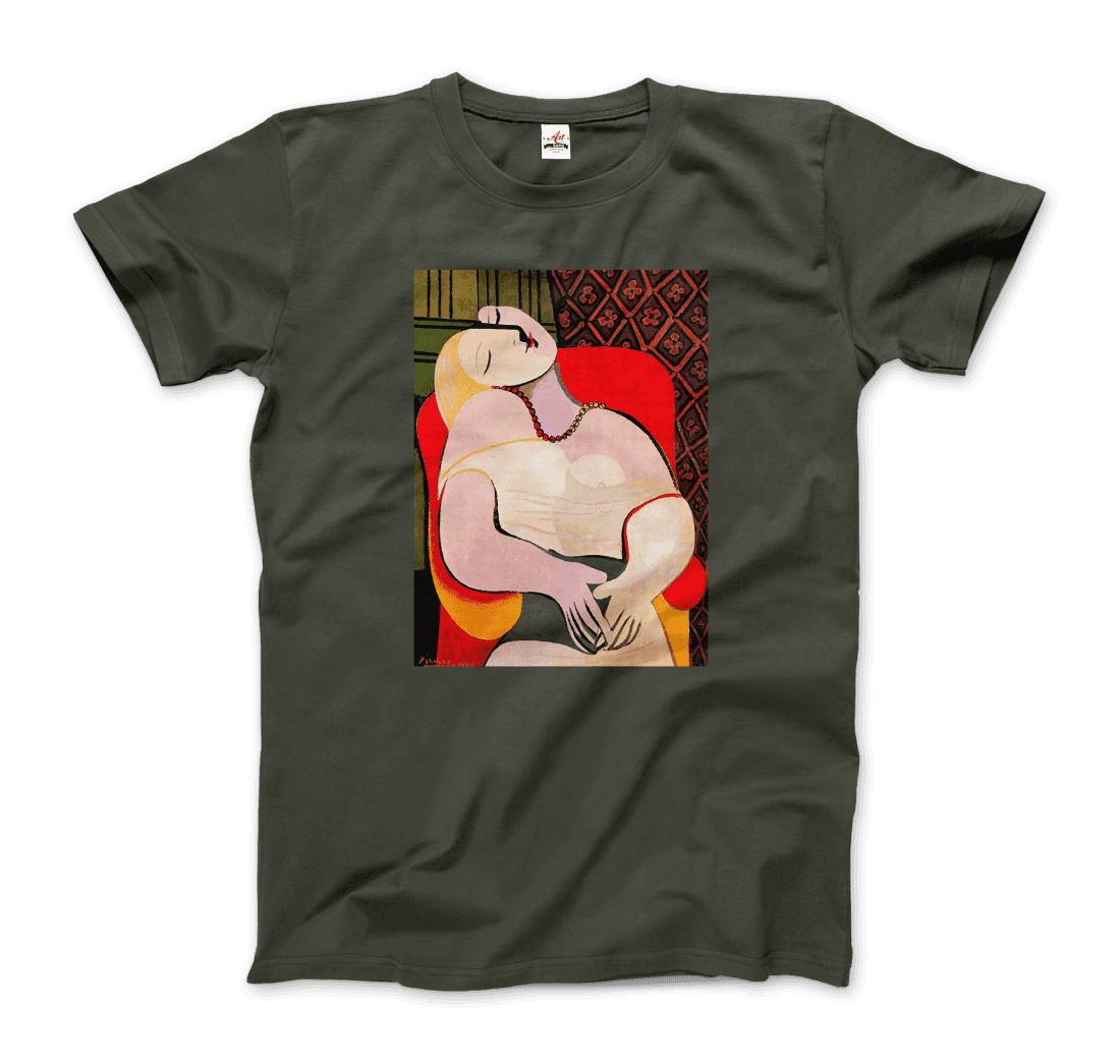 Picasso a Dream, 1932 artwork t-shirt by Art-O-Rama Shop
