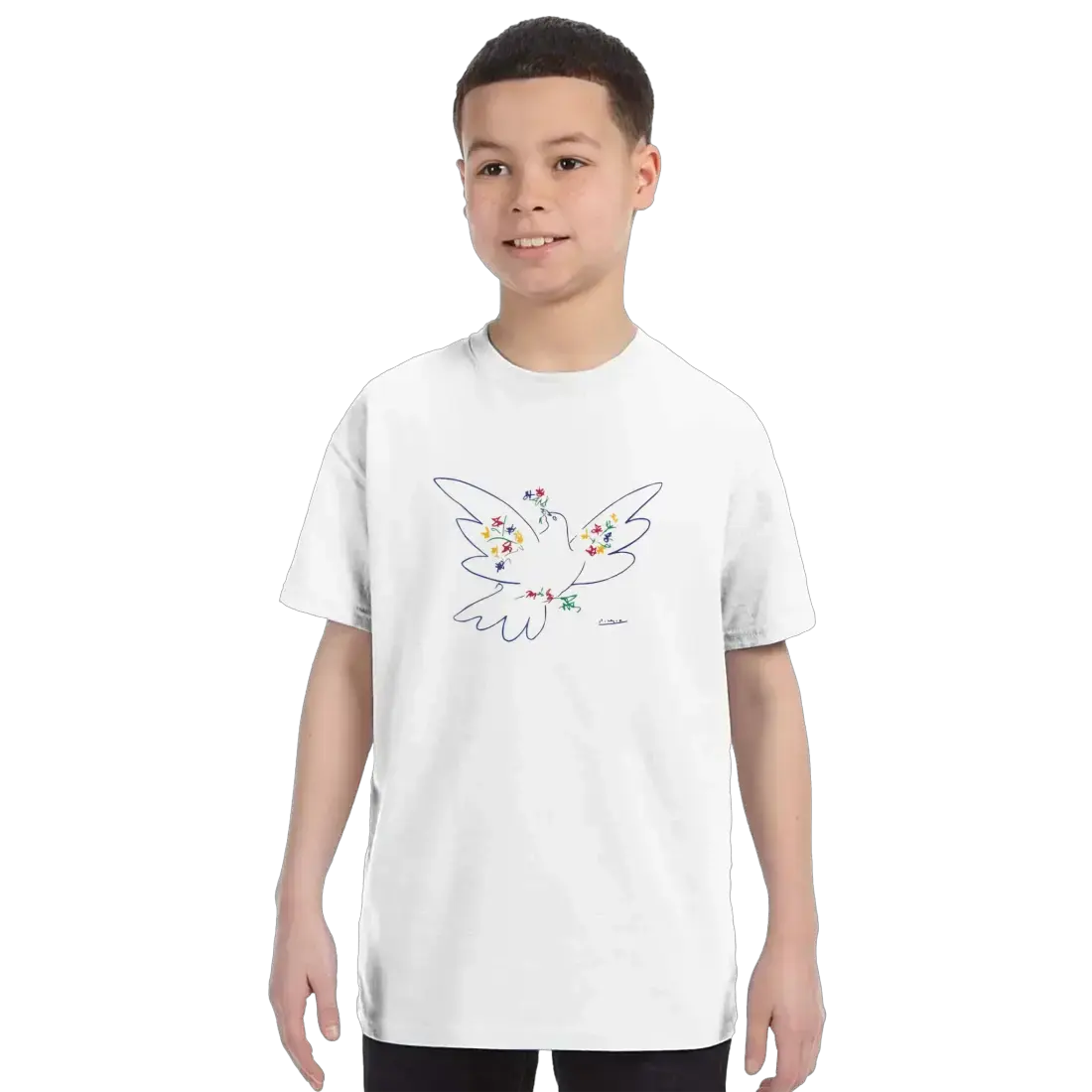 Picasso Dove of Peace artwork t-shirt by Art-O-Rama Shop